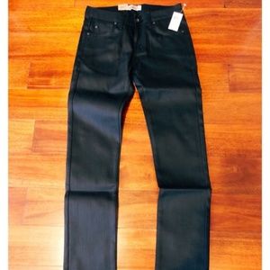 NWT Naked and Famous Black Japanese Denim Size 31